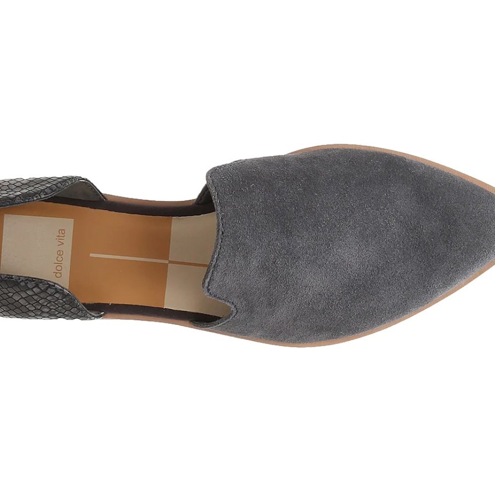 Dolce Vita Blue suede flats